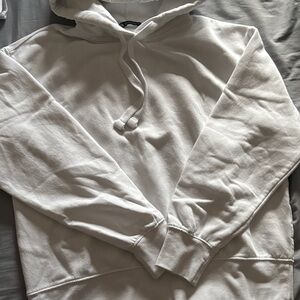 Zara Classic White Hoodie